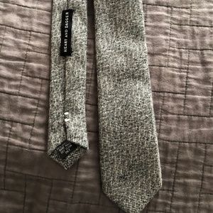 Heart & Dagger Wool Tie (NWOT)